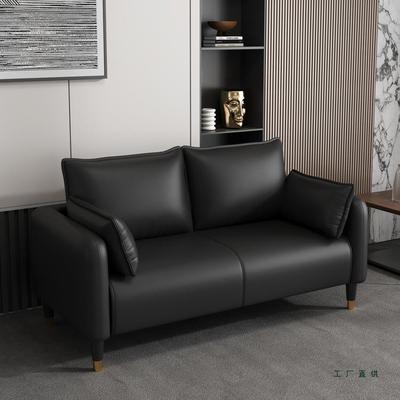 简约现代公寓小户型沙发客厅卧室服装店双人三人直排办公室小沙发