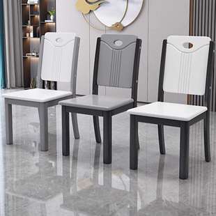 实木餐椅家用椅子客厅餐厅凳子饭桌靠背饭桌木椅25年新款餐桌椅子