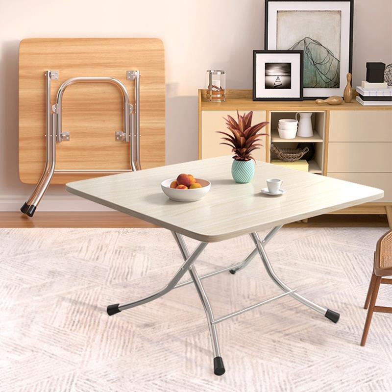 餐桌出租房用家用小户型简易小桌子可折叠户外便携式摆摊吃饭方桌