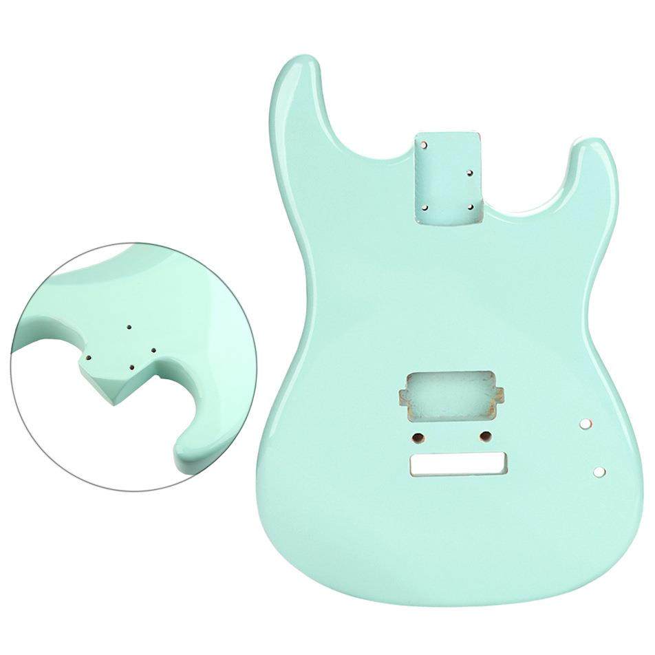 乐器配件吉他琴桶ST吉他琴桶双拾音器孔粉红色/浅绿色