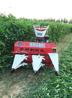 汽油机割晒机收割小麦燕麦割晒机大豆芝麻谷子割倒机柴油机动力