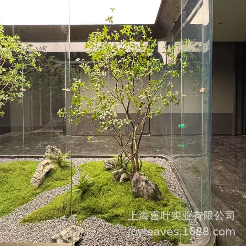 仿真马醉木树吊钟树大型设计装饰假树橱窗绿植造景室内仿生植物