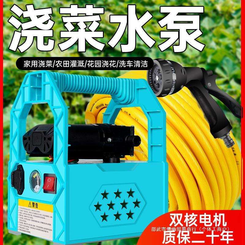 充电式抽水泵菜地浇水机淋浇菜神器农用浇地家用锂电抽水机灌溉机