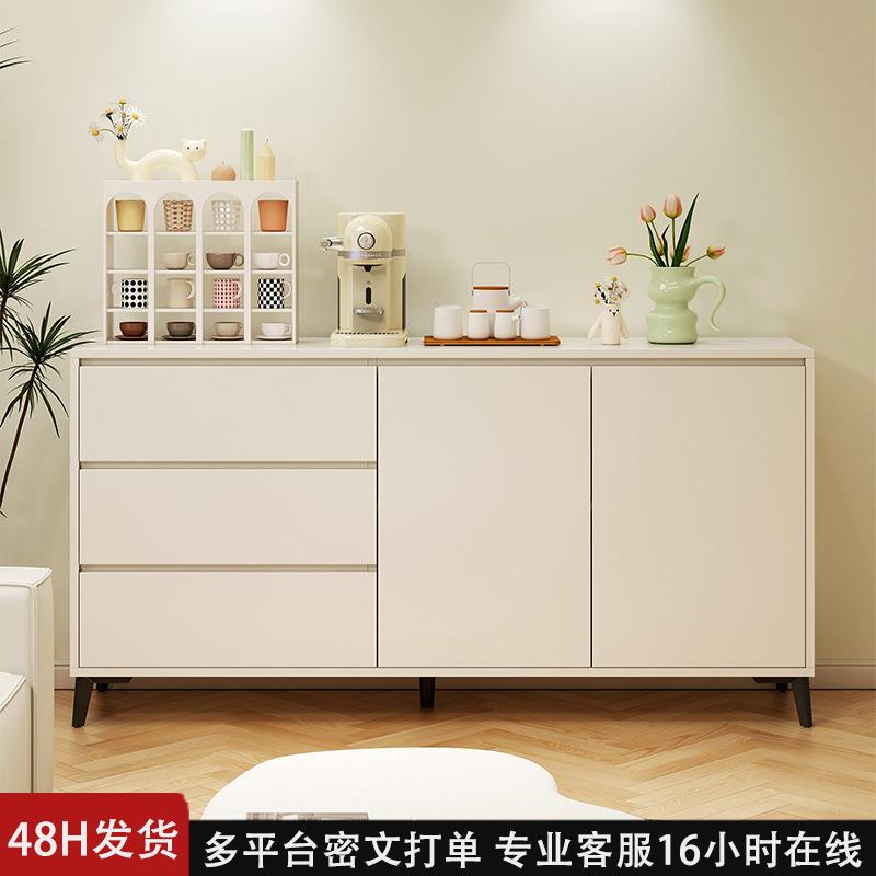 奶油风斗柜五斗柜家用抽屉柜子客厅靠墙落地储物柜卧室床尾收纳柜