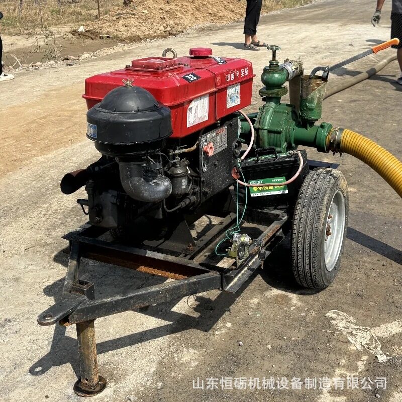 32马力柴油机灌溉水泵 农用高扬程抽水泵喷灌机增压泵农用抽水机