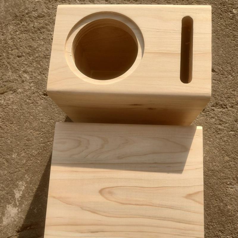 3寸全频音箱空箱实木音响空箱体重低音书架箱桌面