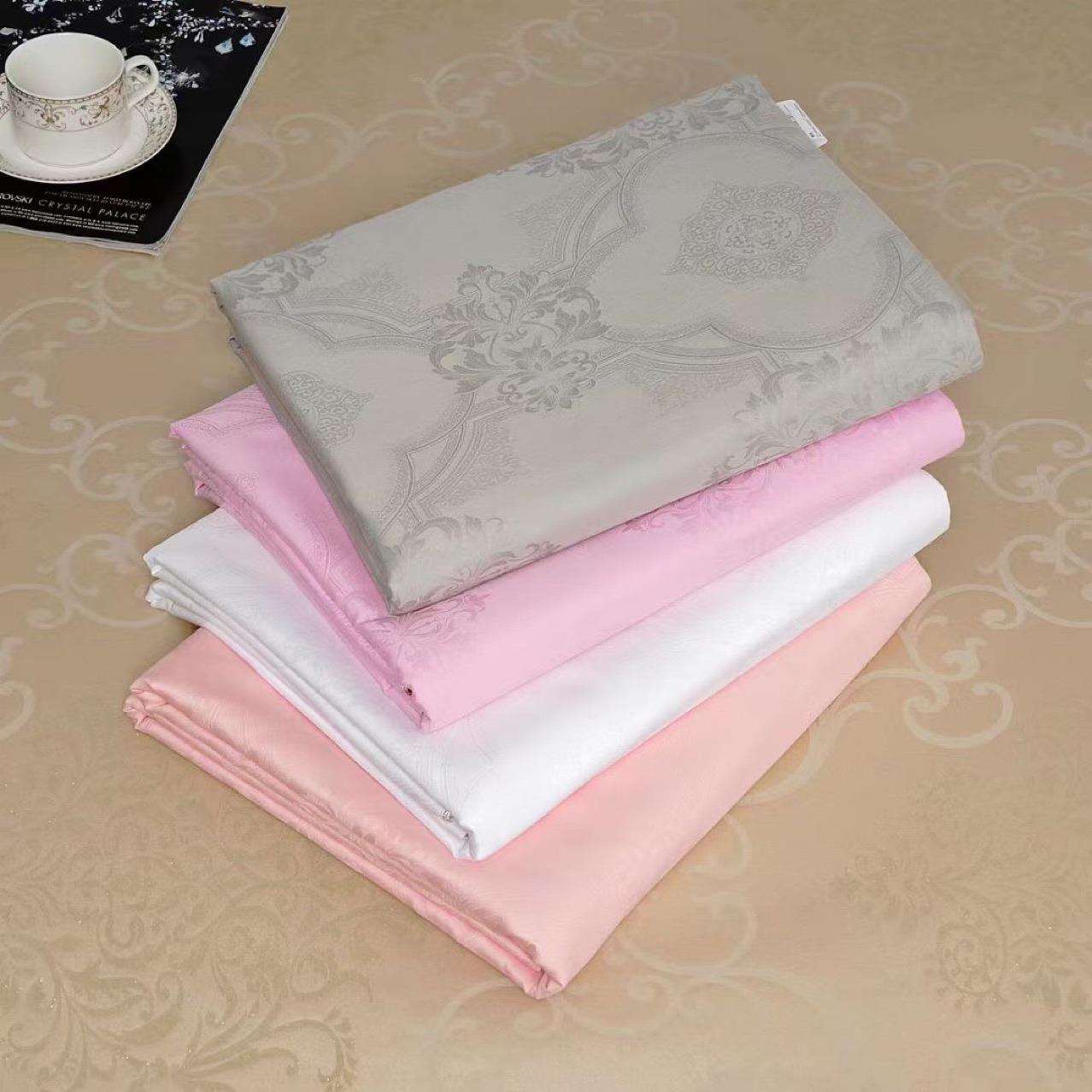 蚕丝被柔软全棉内胆套被芯子母被胎纯棉提花婚庆单件双单人被套