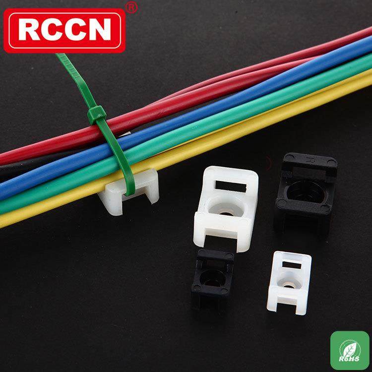 日成HC型锁式扎线固定座HC-0本色、黑色1000pcs/包直销