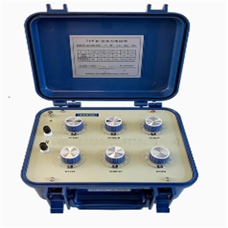 直流电阻箱(六组开关) 型号:TJ77-ZX83P 库号:M186596