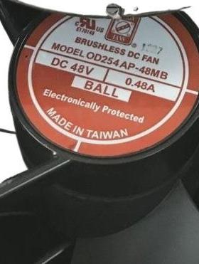 OD254AP-48MB起订量：1『FANAXIAL254X89MM