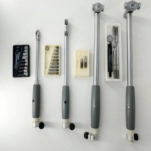 中性内径百分表表杆加可换测头10-18-35-50-160内径量表量缸盒子