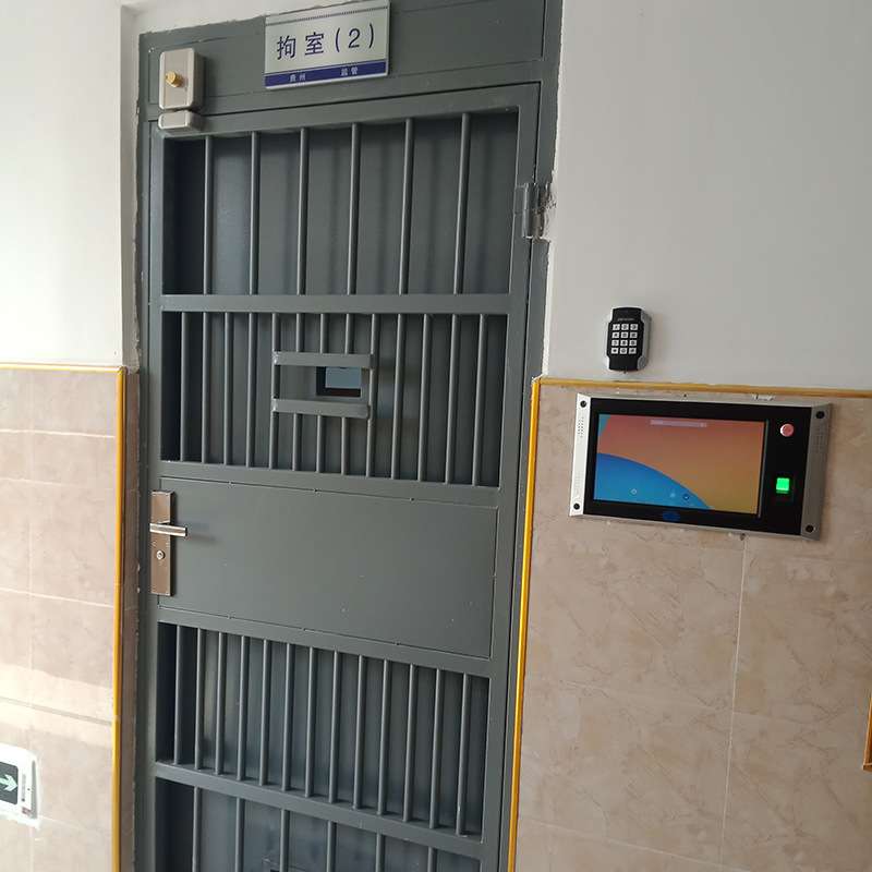 供应电动监室门 双层复合平开门栅栏门AB门 手动钢质门防盗门