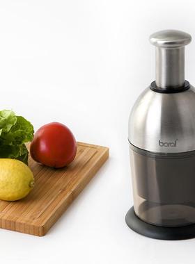 不锈钢碎蓉器功能切菜宝家用厨房小工具手动切菜器