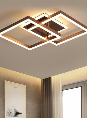 灯具卧室灯方形吸顶灯led北欧创意餐厅灯现代简约客厅灯大气
