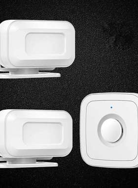 分体式迎宾器欢迎光临感应器店铺进门语音感应器迎宾红外语音门铃