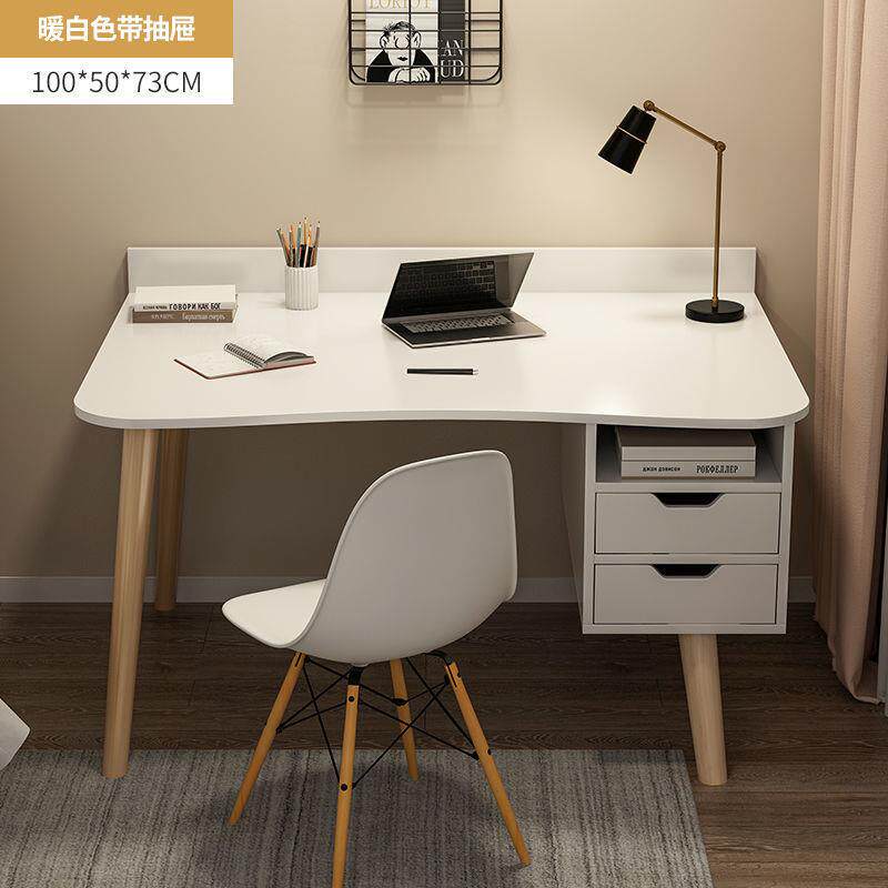 电脑桌台式家用简易书桌带椅子出租屋女生卧室小桌子学生写字桌子