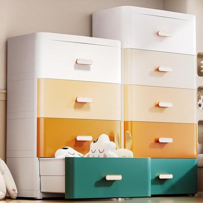 加厚塑料收纳箱家用抽屉式收纳柜多层储物箱卧室置物柜衣服整理