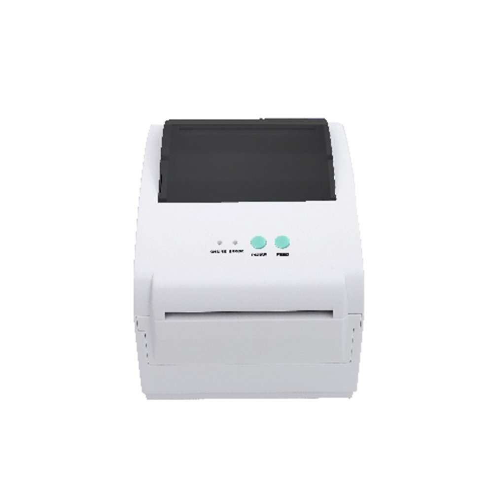 4寸高速热敏不干胶标签打印机仓库货品管理生产车间标贴打印机