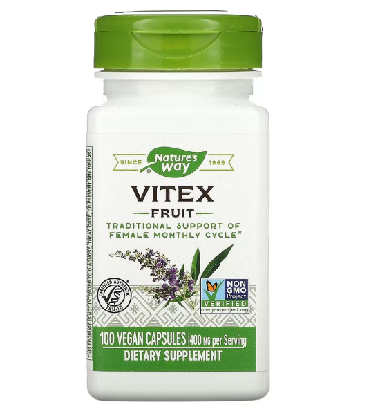 现货Nature's Way, 圣洁莓全素食胶囊，400 毫克，100 粒