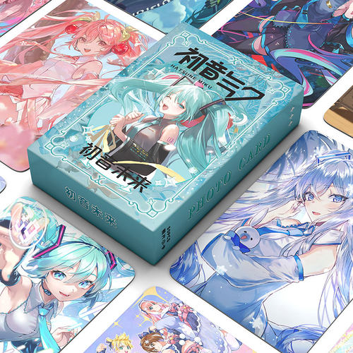 初音未来周边镭射小卡