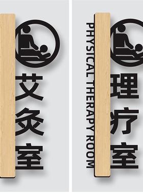 推拿理疗艾灸室标识牌房间包厢包间门牌美容美体养生馆调配护理汗蒸房瑶浴药浴医美皮肤身材管理清洗间贴定做