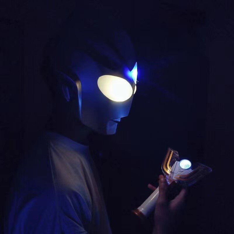盖亚奥特曼皮套头盔面具真人可穿特摄cosplay道具定做定制定金