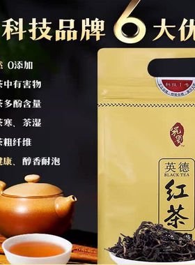 筑宾正宗英德红茶英红九号 科技谐振 高品质特级红茶