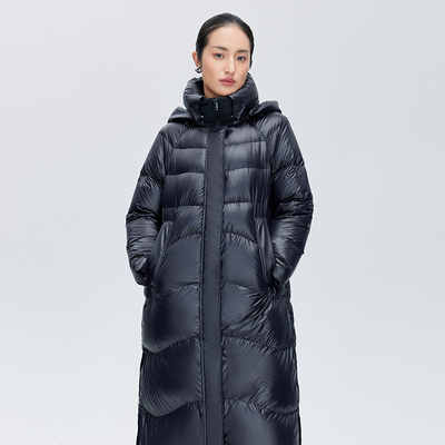 艾莱依插肩A型羽绒服女商场同款