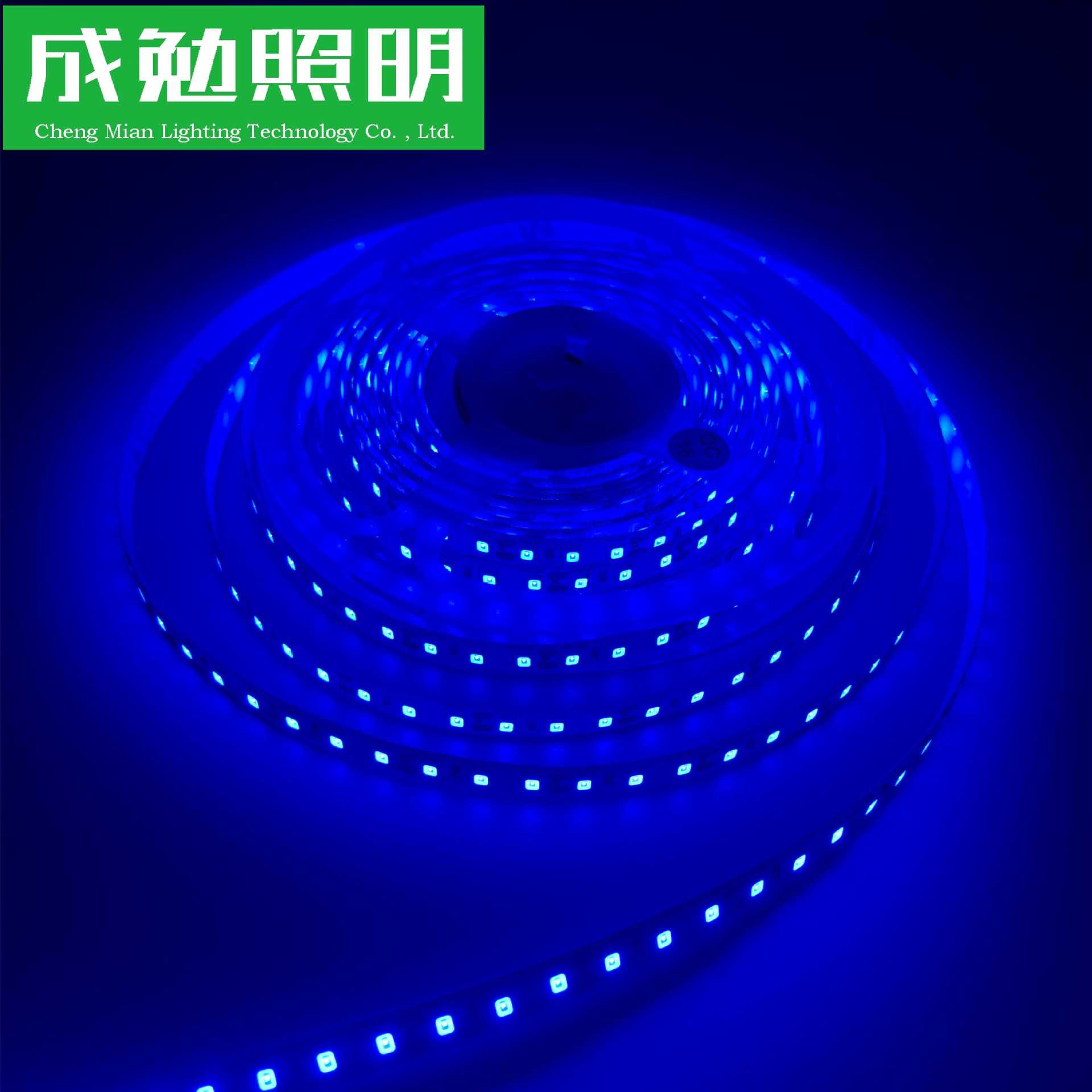 led灯带 彩色低压12v贴片120灯室内氛围网吧酒吧软灯条高显色