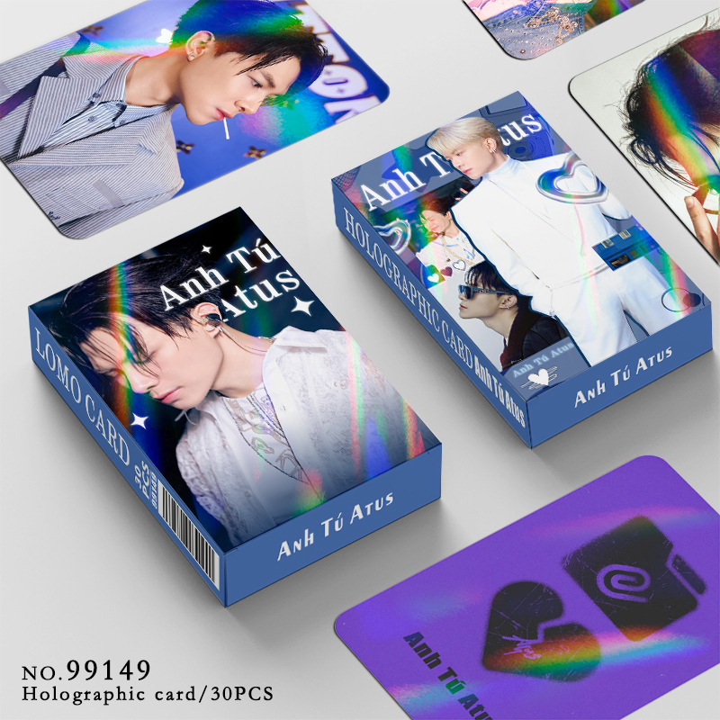 新款30张镭射卡热门越南歌星Anh