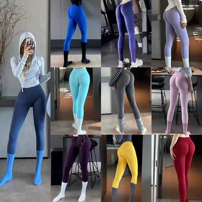 多巴胺收腹健身裤蜜桃提臀运动裤