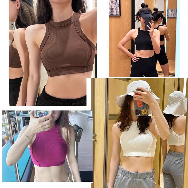 工字背心一体式带胸垫美背跑步防震文胸高强度运动内衣瑜伽服外穿,运动服/休闲服装,运动文胸,淘宝优惠券,粉丝福利购,淘宝优惠卷