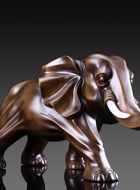 家居客厅电视柜大象新中式风摆件