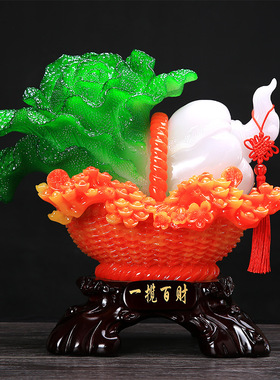 百财树脂收银台商务风开店铺摆件