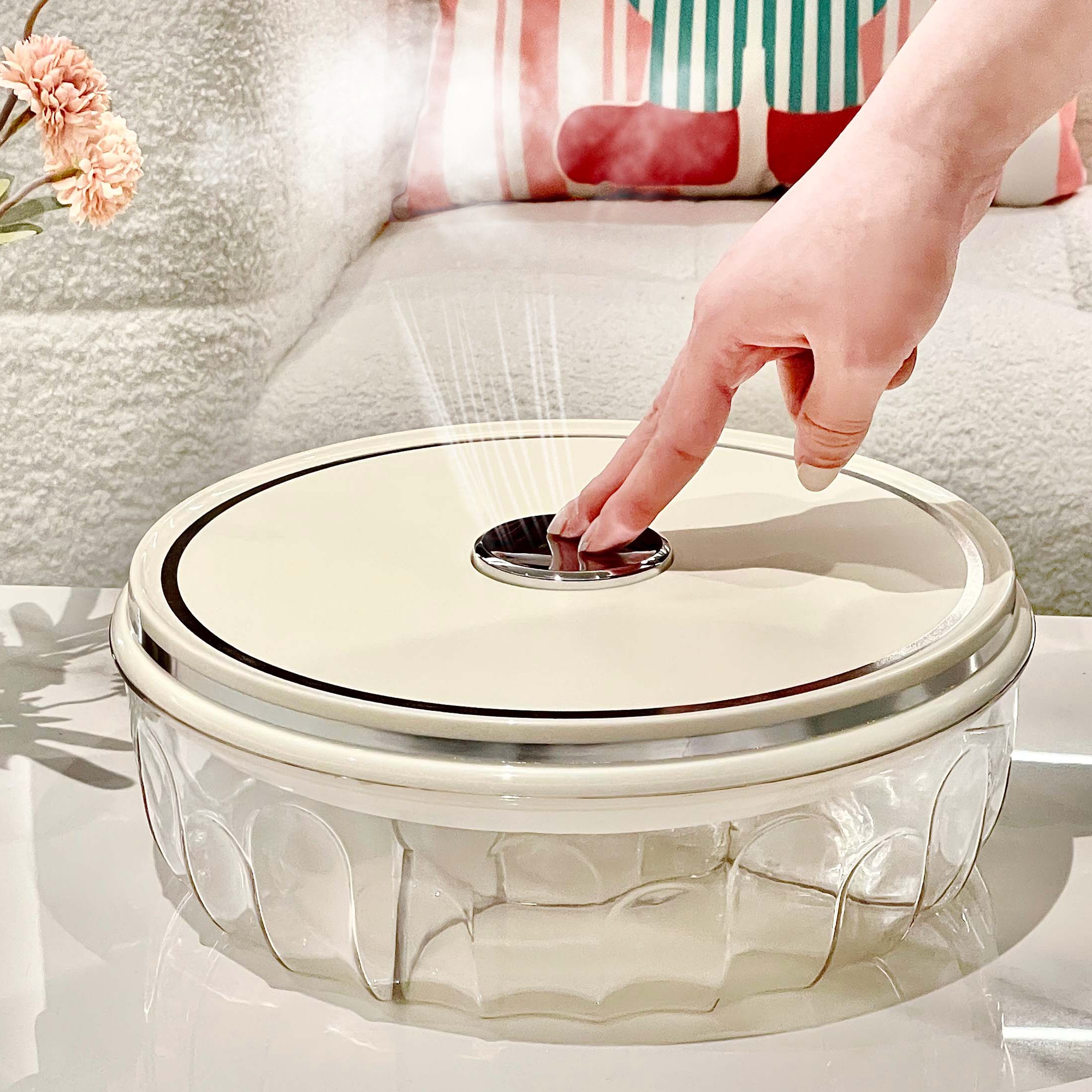 高颜值轻奢干果盘客厅茶几