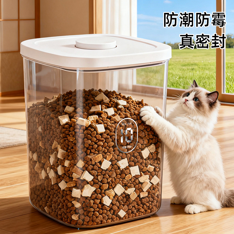 韩国【热销推荐】猫狗粮储存密封