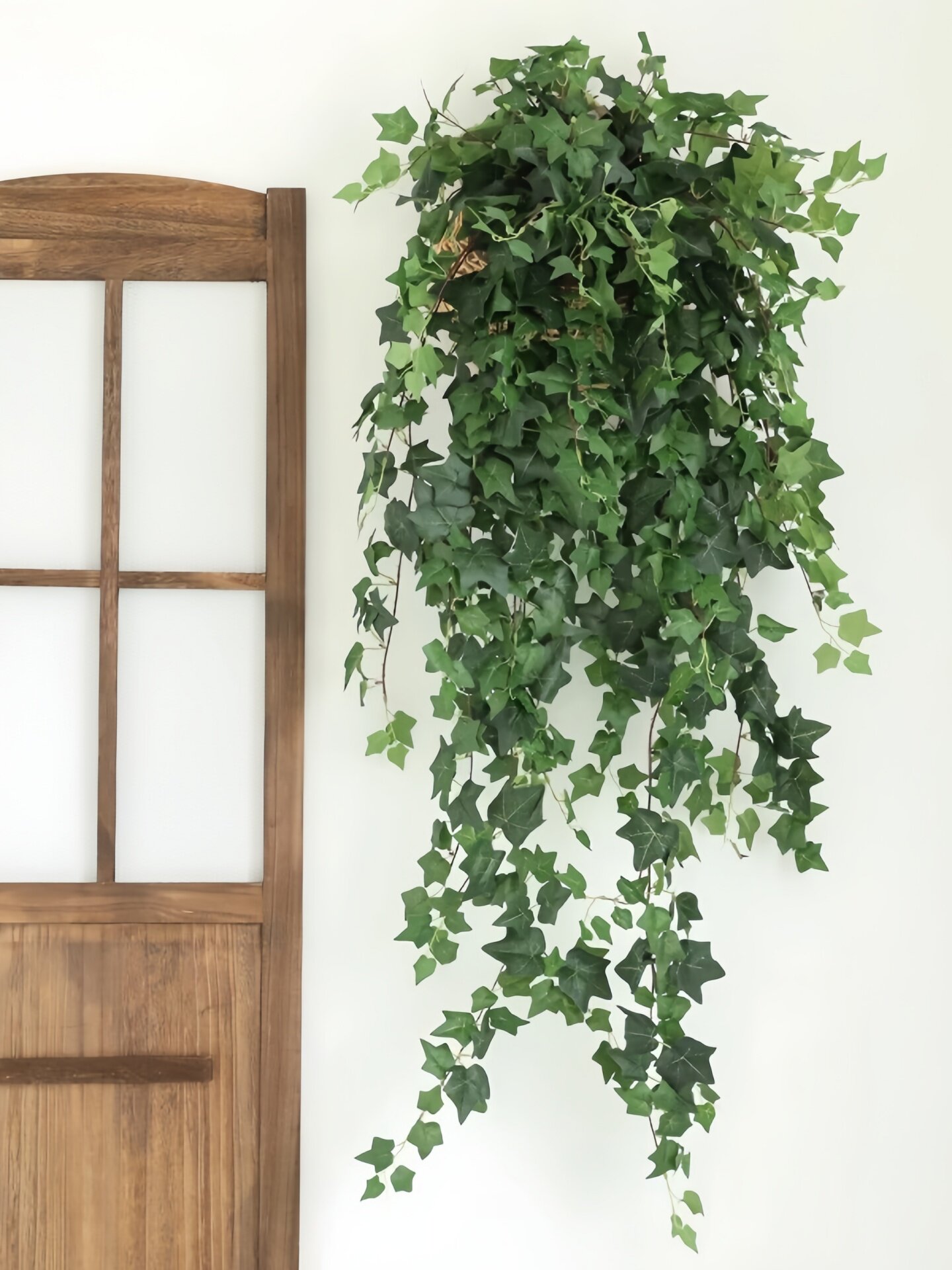 环风人工植物加密藤蔓攀爬墙挂客厅储物床及早餐绿色植物装饰