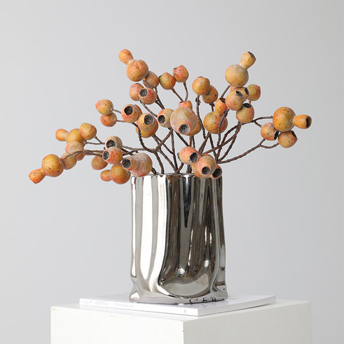 泰环烟斗果仿真浆果假花