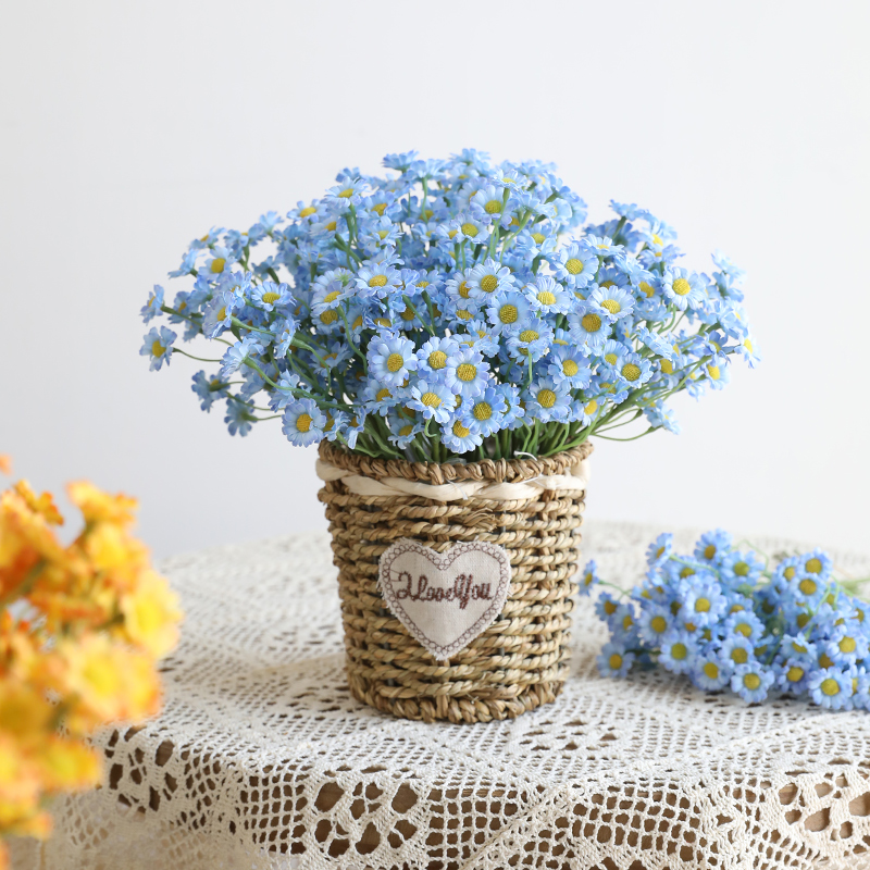 ins风小雏菊仿真花束摆设客厅