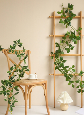 泰环 ins风仿真植物绿植藤蔓壁挂装饰假树叶暖气水管道遮挡空调管