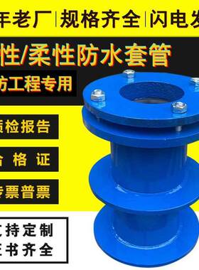 柔性防水套管a型b型预埋穿墙02S404国标DN100 150 200 250 300