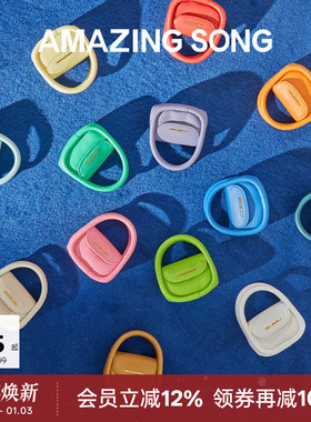 Amazing Song乙颂软欧耳机包口红包新款可爱迷你小包牛皮斜挎包女