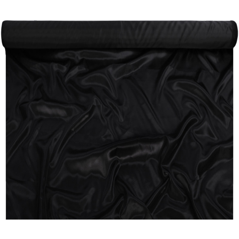 黑色布料遮光活动布场黑布黑色亮面绸缎布万圣节拍照摄影主播黑布