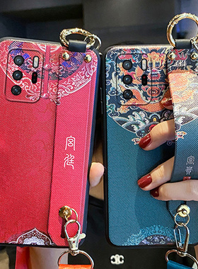 适用小米红米note10手机壳note10pro保护硅胶套neto十软壳小金刚1O全包镜头redmi防摔5G女nt10男云鹤腕带挂绳