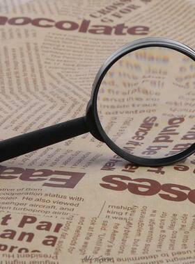 Magnifier 60mm Hand Held 5X Magnifying Loupe Reading Glass L