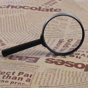 Magnifier 60mm Hand Held 5X Magnifying Loupe Reading Glass L