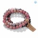 Beads Bracelet Wish 3Pcs With 8MM Gem Tag Set Natural Stone