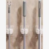 broom mop holder Household adhesive hook家用扫把拖把架粘钩