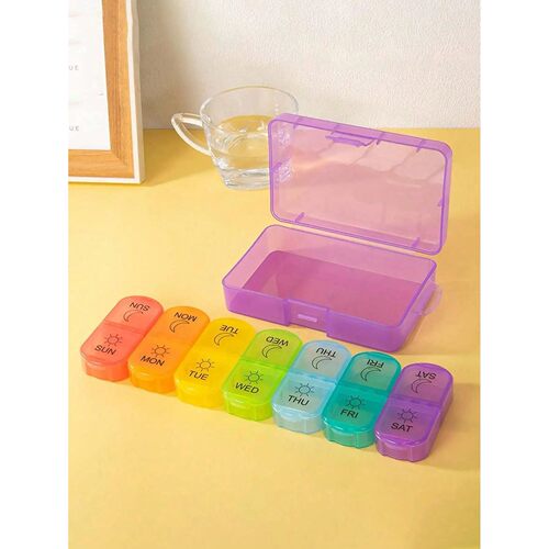 Travel Pill Box Travel Pill Organizer Portable Daily Pill Bo