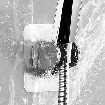 Self Adhesive Universal Shower Head Holder Wall Mounted Show